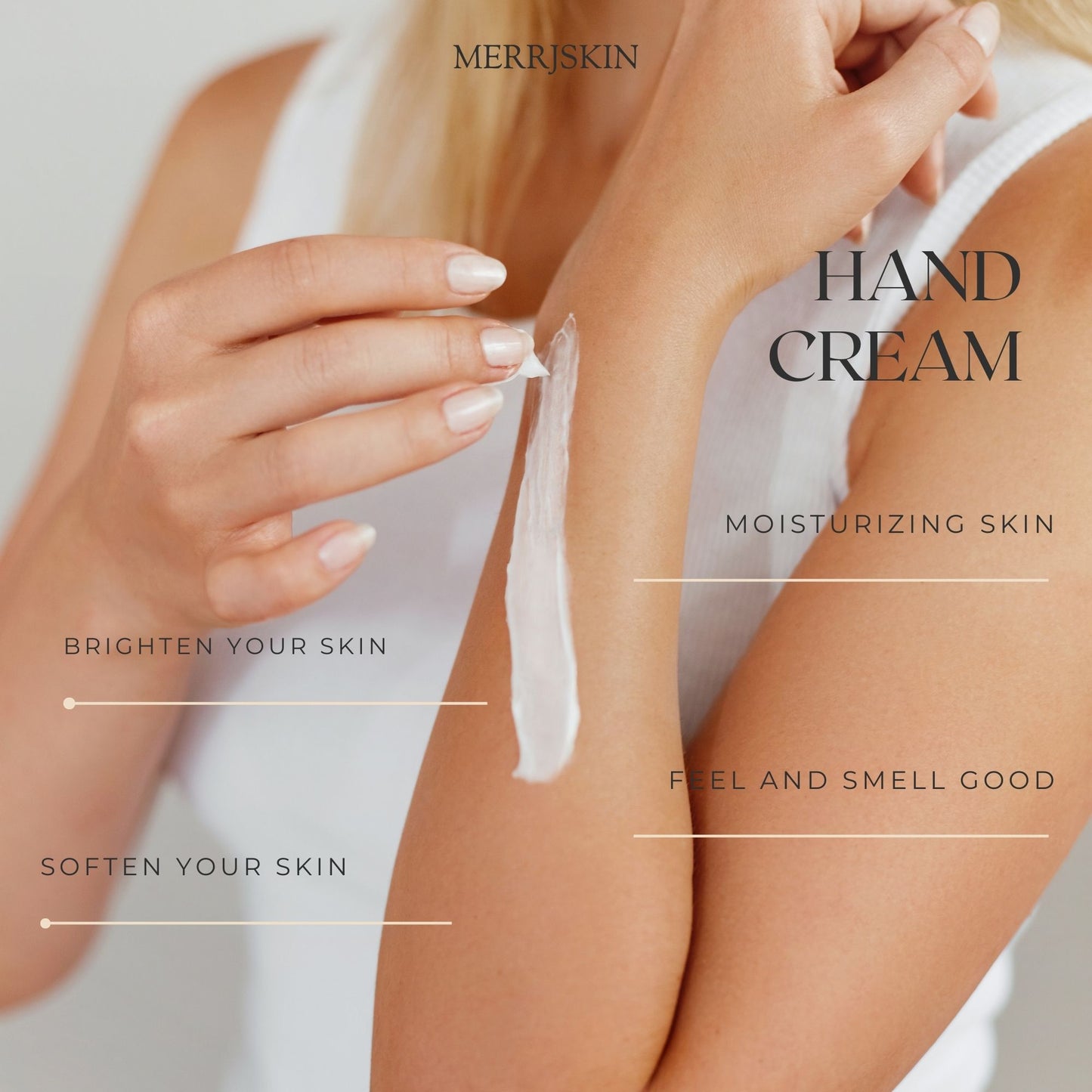 Hand Cream Hemp Seed Oil for Soften hands