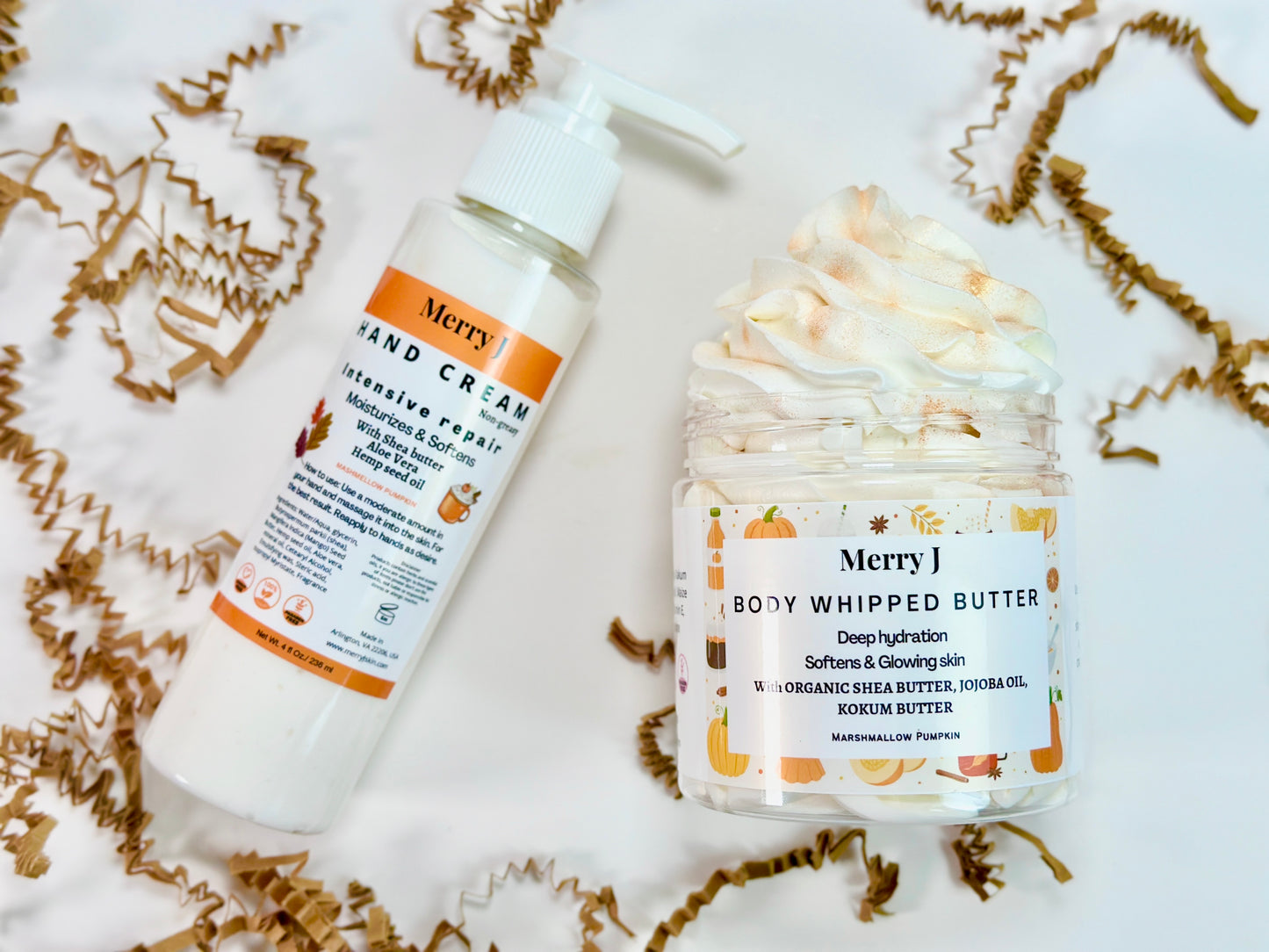 Hand Cream Marshmallo Pumpkin