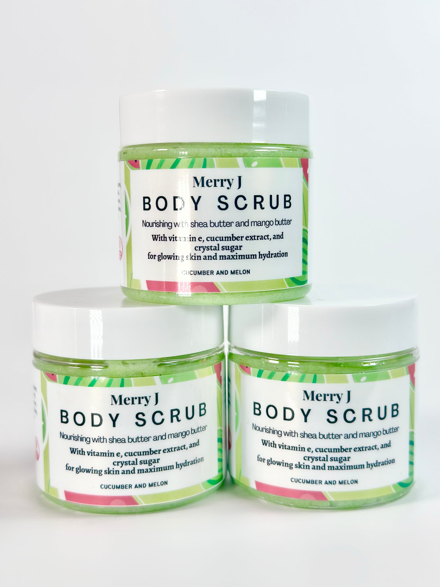 Cucumber Melon Body Whipped Sugar Scrub