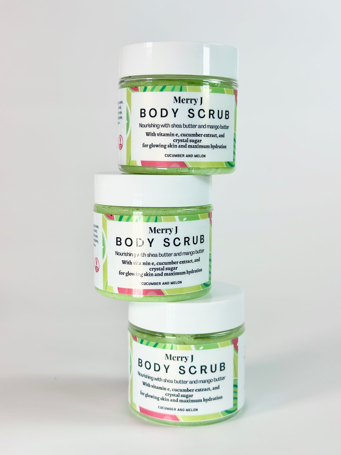 Cucumber Melon Body Whipped Sugar Scrub