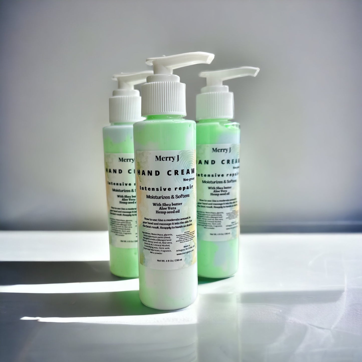 Hand Cream with Hemp seed oil