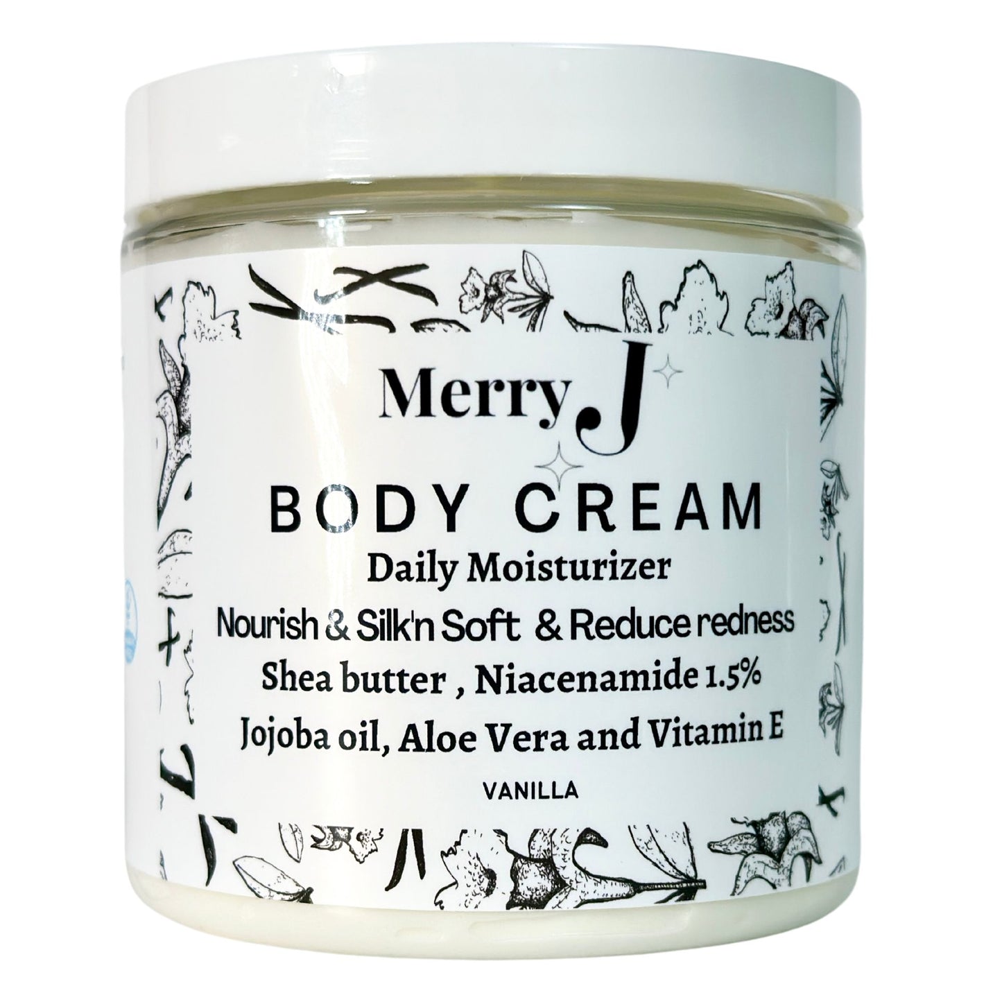 The Body Cream - Hydrate and Soften skin Vanilla