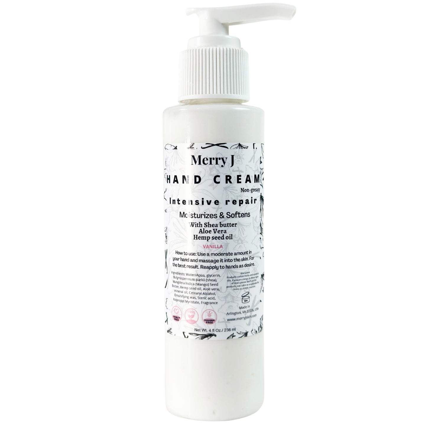 Hand Cream Warm Vanilla