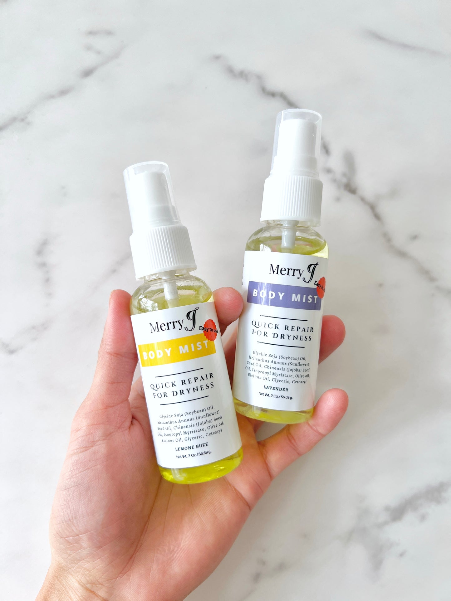 Body Mist Oil Lemon Buzz