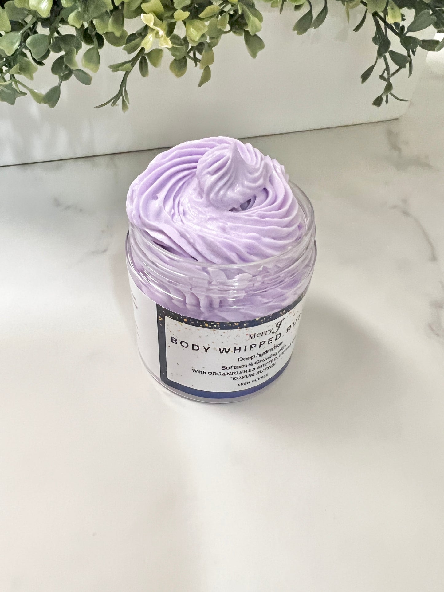 Purple Lush Body Whipped Butter Cream (New version of 2 tones color)