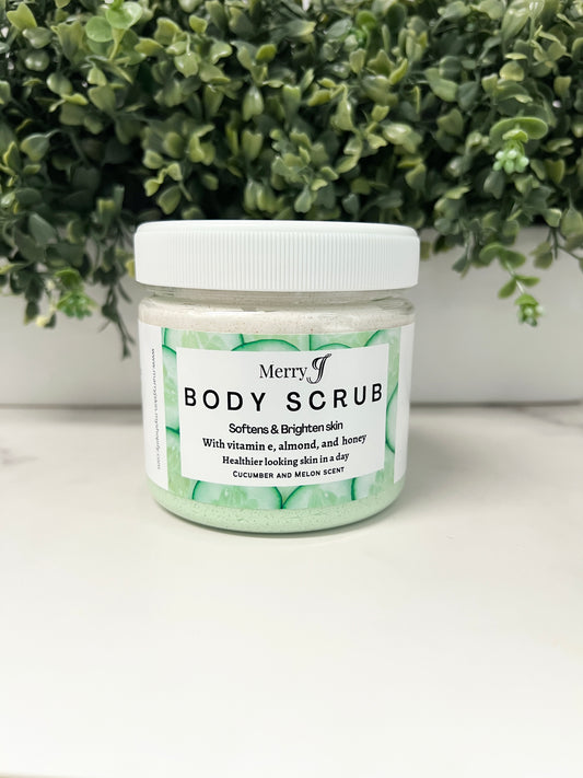 Cucumber Melon Body Whipped Sugar Scrub